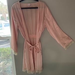 Vintage pink robe